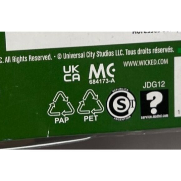 Mattel Wicked Movie Nessarose Doll URL MISPRINT ERROR BOX  Collectors Doll - Picture 4 of 12